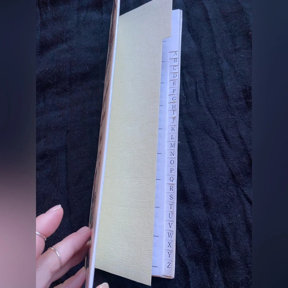 VTG Hummel Style Address Book! Unused! By Giftco!